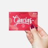 Tarjeta de Agradecimiento pequeña