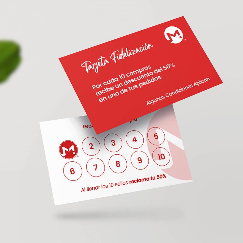 Tarjetas de Fidelización