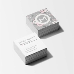 Tarjetas de visitas Cuadrada