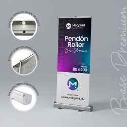 Pendón Roller Premium 80x200