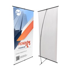 Pendon L papel sintético