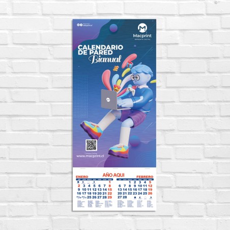 Calendario  Pared Pequeño