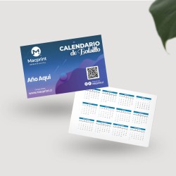 Calendario de bolsillo