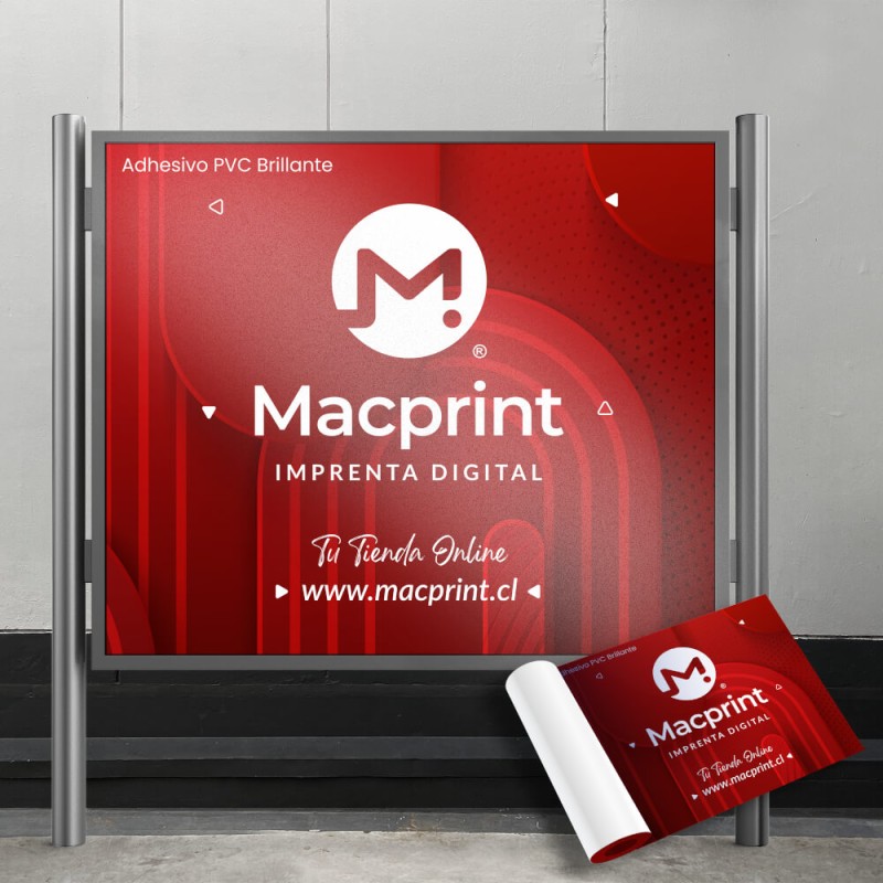 Adhesivo Pvc Brillante Mt2