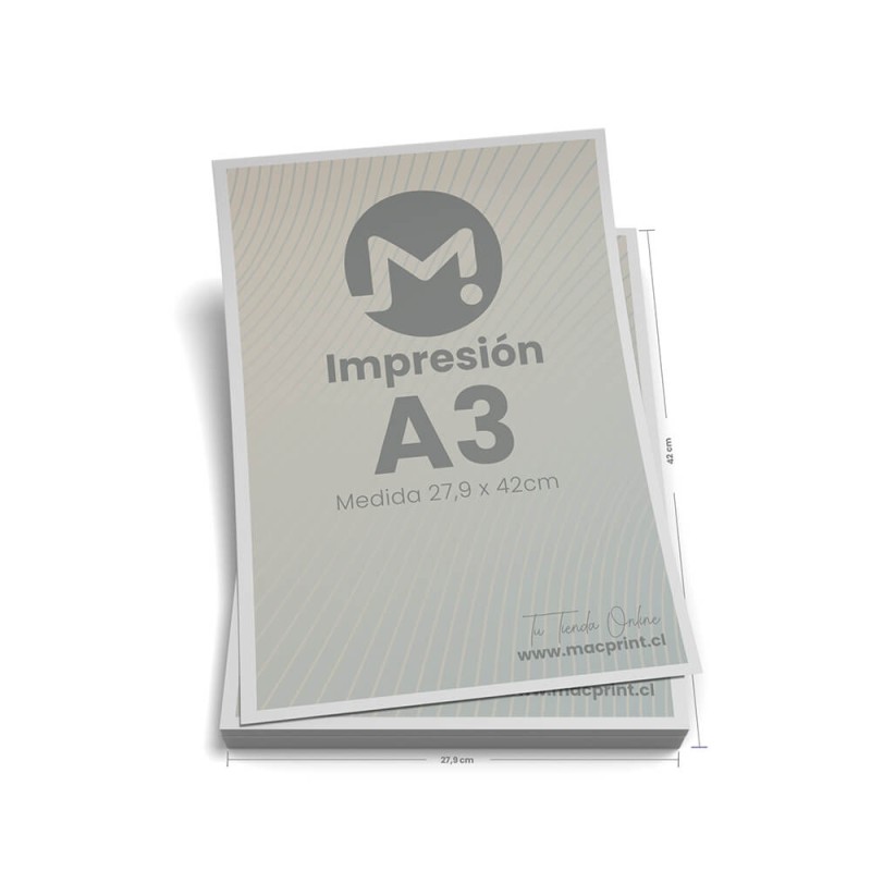 Impresión A3